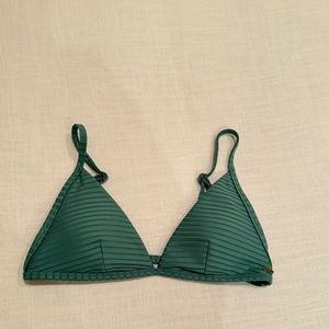 Small green Rip Curl Bathing suit top